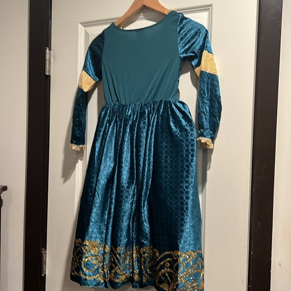 Disney Merida Dress 5/6 excellent condition - Picture 6 of 7